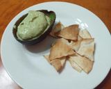餃子の皮チップス&アボカドソース作り方3写真