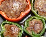 パクパク♪一口ピーマン肉詰め+チーズ作り方11写真