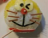 ドラえもんｵﾆｷﾞﾘキャラ弁当作り方13写真
