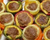 パクパク♪一口ピーマン肉詰め+チーズ作り方14写真