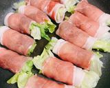 簡単レタスの肉巻き作り方5写真