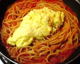 ふわふわ玉子のトマトソースパスタ作り方6写真