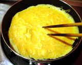ふわふわ玉子のトマトソースパスタ作り方5写真