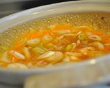 旨辛☆キムチ雑炊（韓国風）作り方2写真