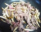 糸こんにゃく牛肉入りのきんぴら作り方4写真