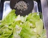 レタスとじゃこの炒め✳3分で出来ちゃう✳作り方1写真
