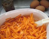 楽チン～にんじんと卵のXO醤炒め作り方1写真