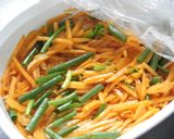 楽チン～にんじんと卵のXO醤炒め作り方2写真