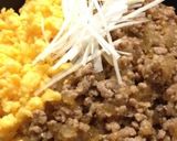 怒りながら作った豚そぼろ丼。作り方6写真