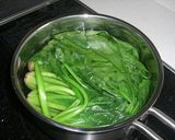ほうれん草の梅ツナマヨ和え作り方1写真