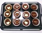 * ベリー＆チョコ no カップケーキ♪作り方3写真