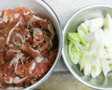 豚肉のあっさりネギ塩炒め作り方1写真