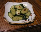 ビニール袋でちょいカラ♪きゅうり♪作り方4写真