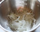 筍の姫皮とワカメのサラダ作り方1写真