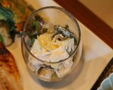 筍の姫皮とワカメのサラダ作り方5写真