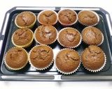 * ベリー＆チョコ no カップケーキ♪作り方5写真