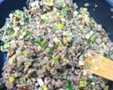 挽き肉の塩糀オイスター レタス包み作り方4写真