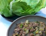 挽き肉の塩糀オイスター レタス包み作り方5写真