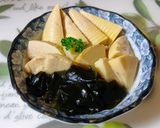 若竹煮☆白だしで簡単♪筍とワカメの煮物作り方6写真