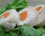 茹で時間1分！！簡単鮮やか鶏むねロール作り方8写真