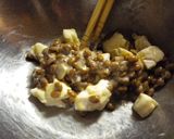 納豆とカマンベールの揚げ餃子作り方2写真