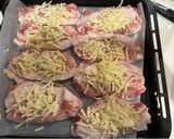 豚肉とチーズの重ねパン粉焼き作り方4写真