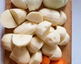 我が家の肉じゃが作り方1写真