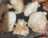 鶏むね肉のガーリック醤油作り方5写真