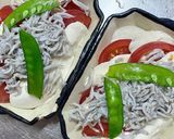⚪️しらすモッツァレラ🍅作り方1写真