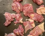 れんこんと鶏肉の甘酢炒め作り方1写真