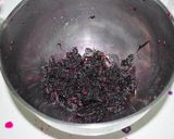 しそ漬け梅干し作りに「もみじそ」作り方6写真