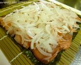 海苔巻きサーモン作り方3写真