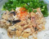 ☆やみつき鮭缶丼ぶり☆ランチ・夜食に♪作り方3写真