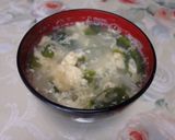 新玉葱とワカメのお吸い物作り方6写真