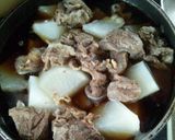 基本の煮物『大根と牛筋』作り方3写真