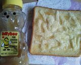 朝食に☆ハニーチーズトースト作り方2写真
