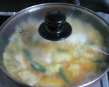豆腐とあさりの卵とじ作り方6写真