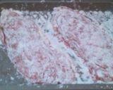 とんかつ　～チーズと大葉を入れて～作り方3写真