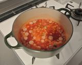 角切りお野菜のカラフルトマトリゾット☆作り方5写真