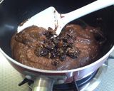 ラムレーズンのチョコクリーム♥作り方6写真
