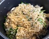 マツタケ・ポロウ　三つ葉の松茸ご飯作り方12写真