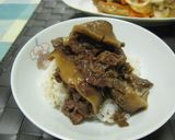 牛肉としいたけの甘辛煮♪作り方6写真