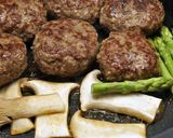 韓国料理ー韓国式ハンバーグ：トックカルビ作り方7写真