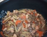 鶏とゴボウの炊き込みご飯作り方5写真