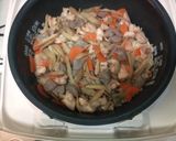 鶏とゴボウの炊き込みご飯作り方7写真
