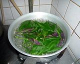 金時草と湯葉の和えたん作り方3写真