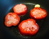 赤パプリカの肉詰め作り方4写真