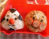キャラ弁*簡単♪アンパンマンおにぎり作り方5写真
