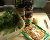 簡単★すり鉢で作る基本のバジルソース作り方1写真