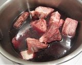 牛肉の赤ワイン煮作り方6写真